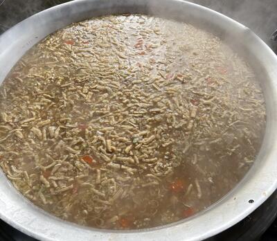 ③けんちん汁の完成！