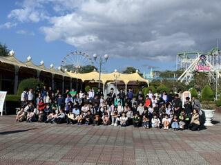 八木山ベニーランドでまもなく記念撮影です。